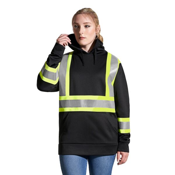 Long Haul – Hi-Vis Polyester Pullover Hoodie Thumbnail